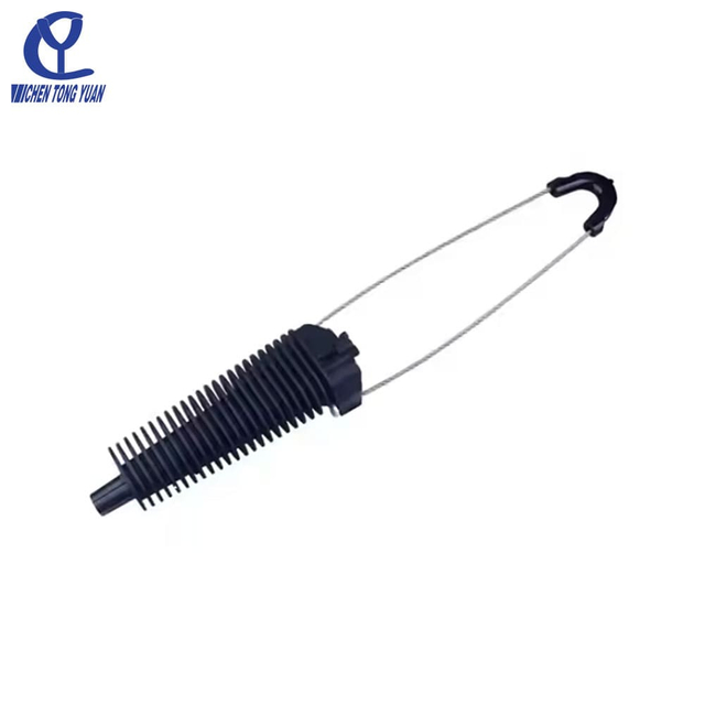 plastic tension clamp aerial cable fixing