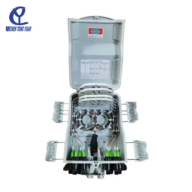FTTH Fosc Fiber Optic Splice Closure 4in 16 Out