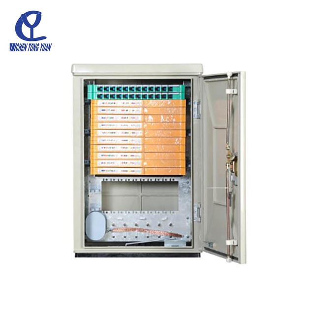 96 cores Fiber Optic Cross Connect Cabinet