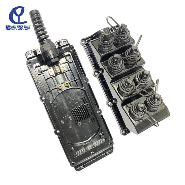 FTTH Waterproof Fiber Optic Splice Closure 1in 8Out
