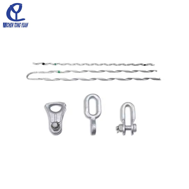 Pre twisted tension clamps for ADSS optical cable 