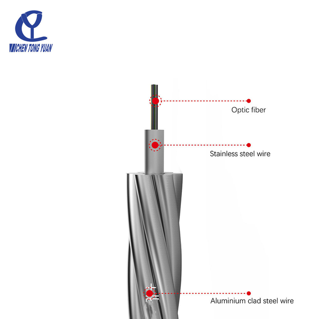 Optical fiber composite overhead ground wire OPGW(Central tube type)