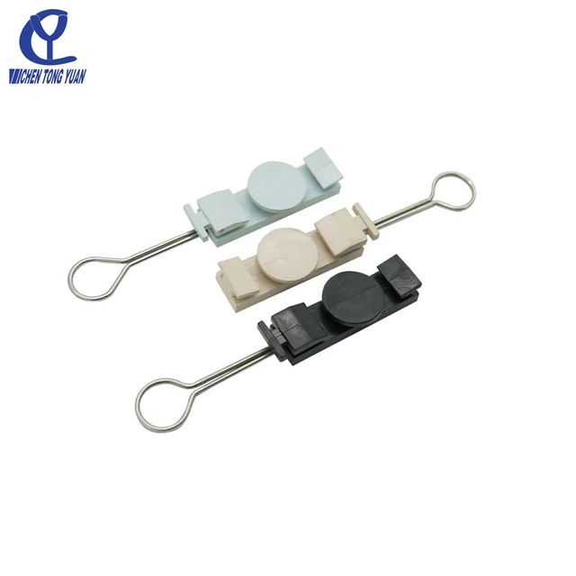 optical cable fittings ftth plastic tension clamp s type