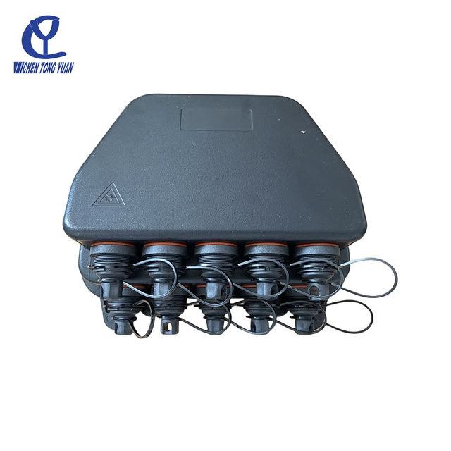 FTTH Waterproof Fiber Optic Cable Splice Closure 1in 8Out