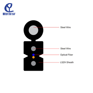 FTTH Indoor Fiber Cable GJYXCH - LSZH Jacket