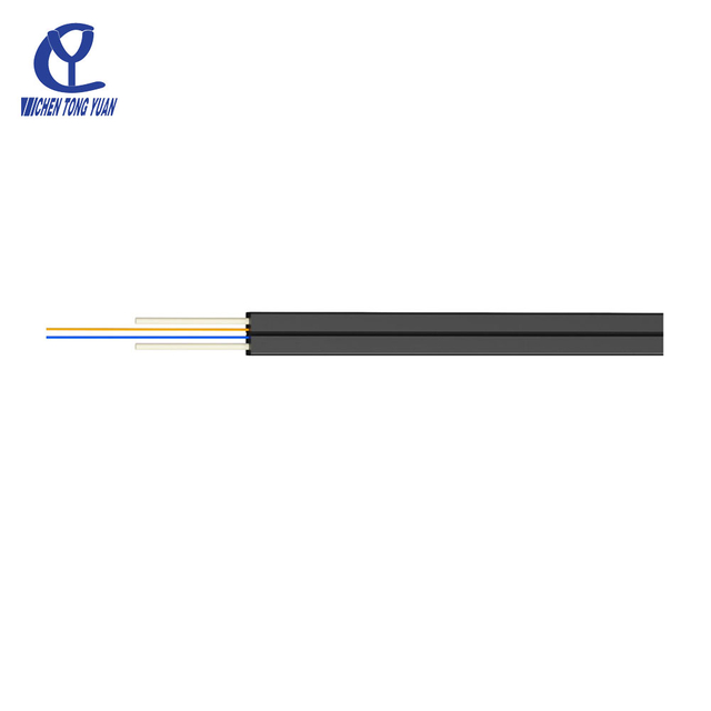 FTTH Drop Fiber Cable GJXFH- Single Mode, 2 Core, 2mm