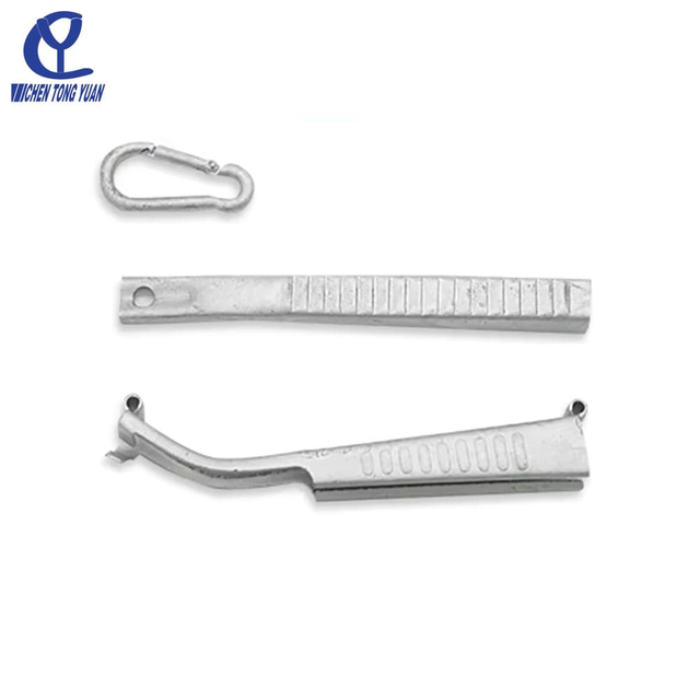 fiber optic hardware anchor clamp arc clip wedge